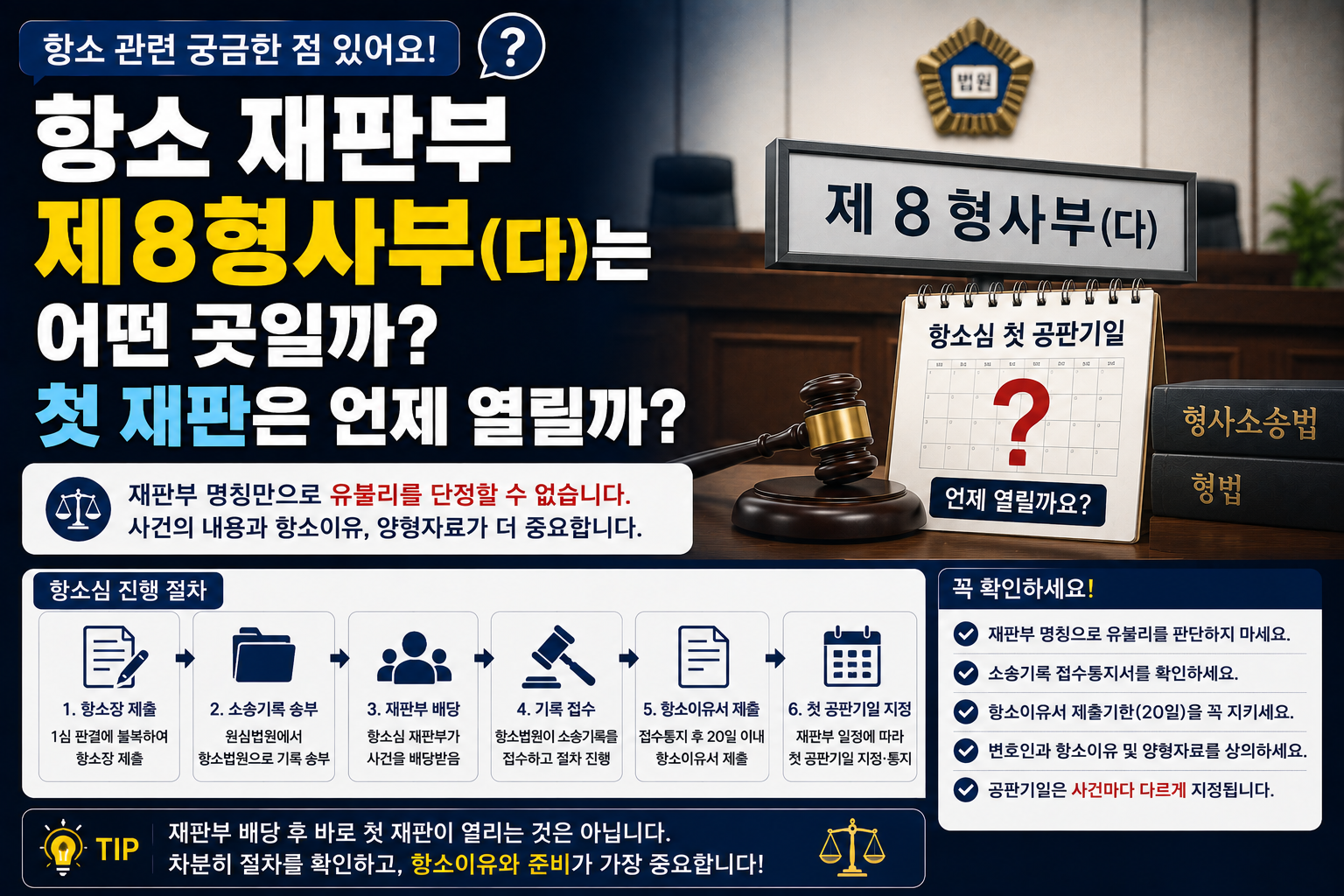 “항소 재판부 정해졌는데 첫 재판은 언제 열리나요?”…재판부 배당 뒤 항소심에서 기다려야 할 절차