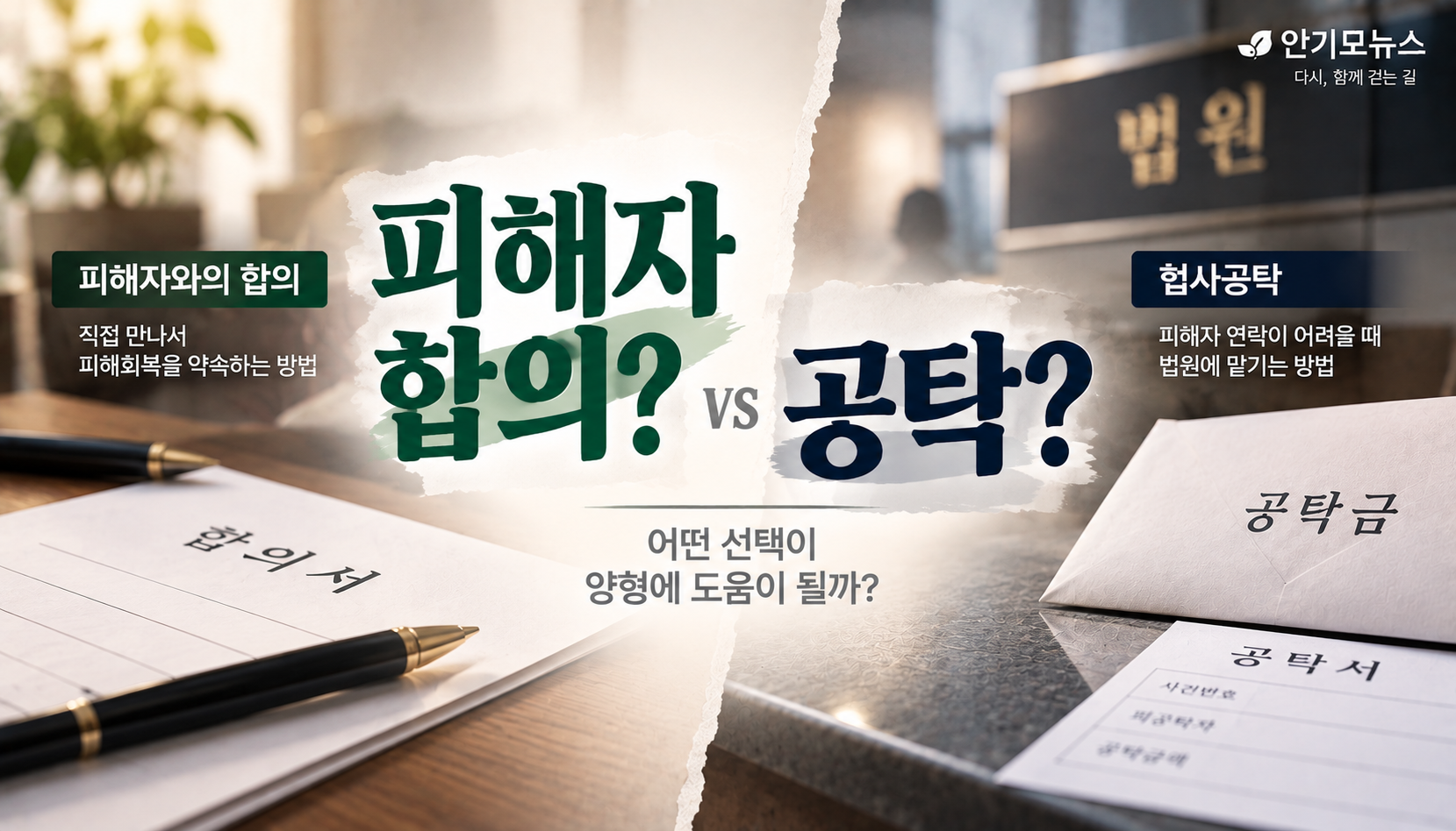 “피해자가 너무 많아 합의 어렵다는데 공탁이라도 해야 할까?”…형사공탁, 정말 양형에 의미 없나