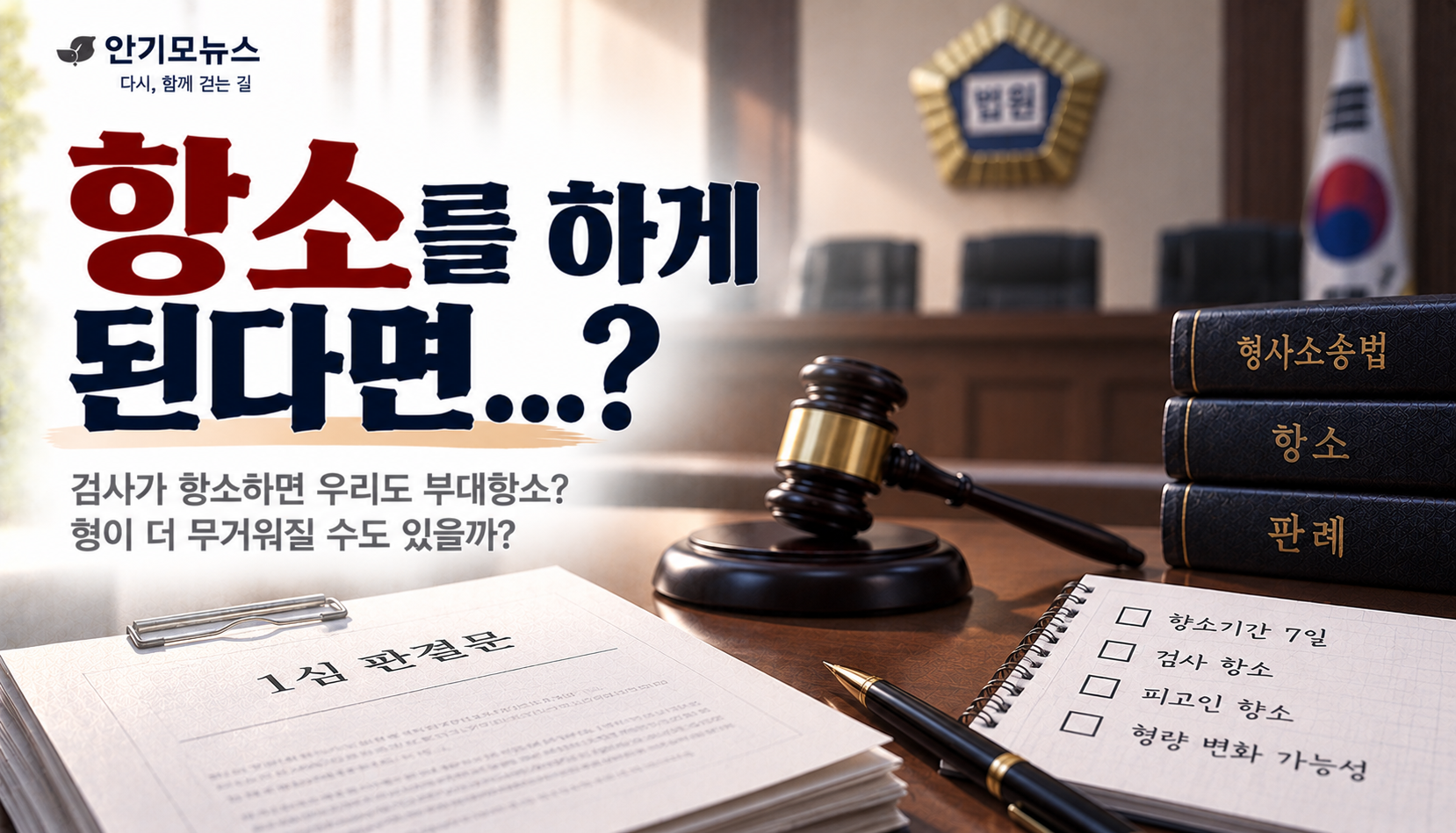 “검사가 항소하면 그때 저희도 부대항소하면 되나요?”…형사 항소에서 꼭 알아야 할 ‘7일’
