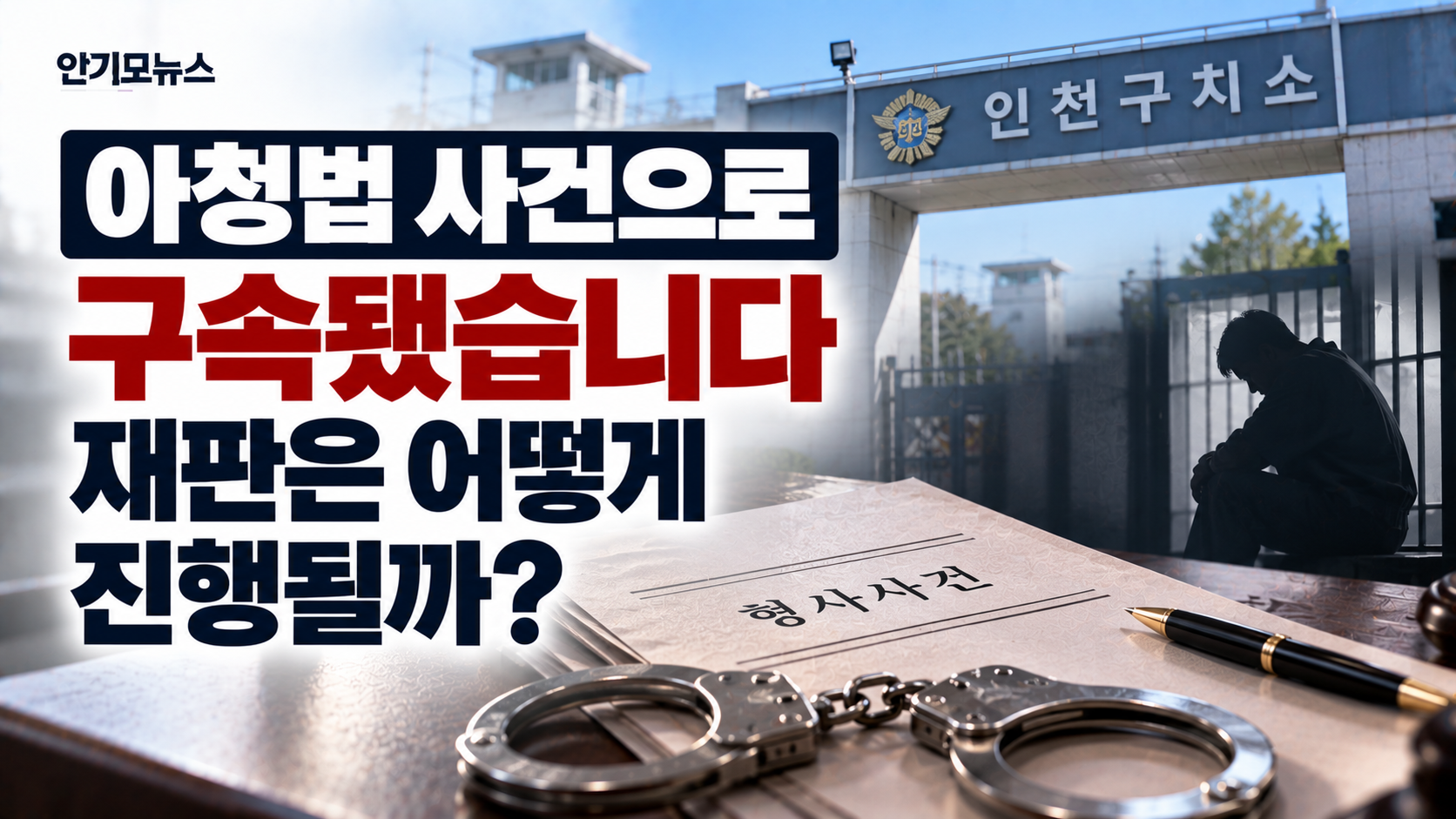 “아청법 사건으로 구속돼 구치소에 갔습니다”…재판까지 어떤 과정을 거치게 될까