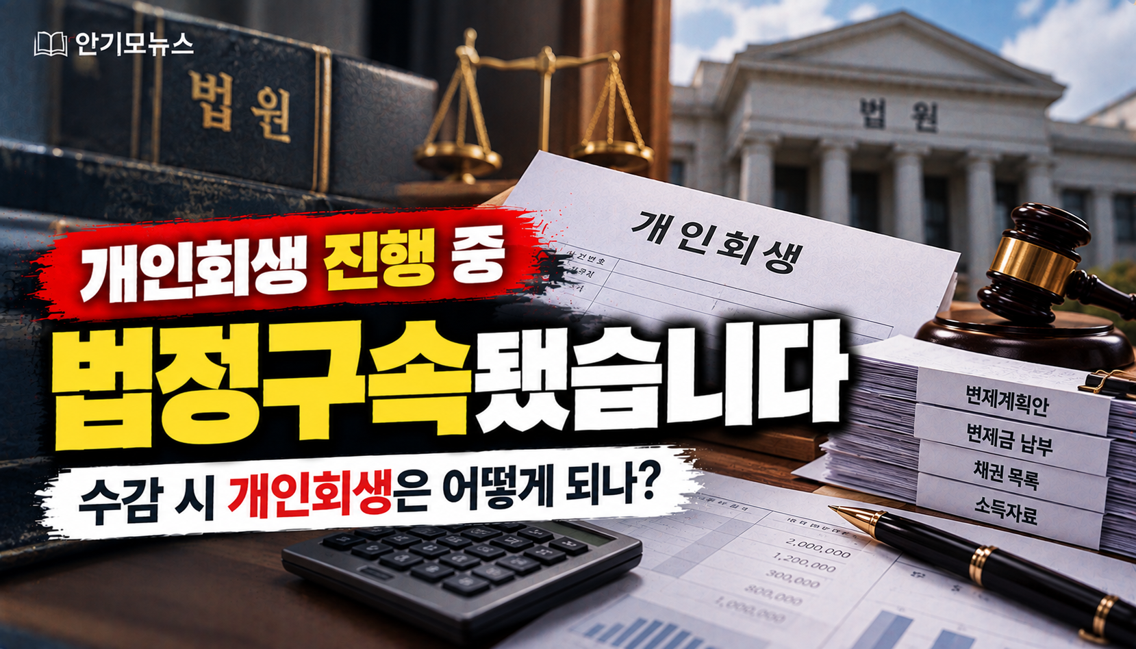 “개인회생 중 남편이 법정구속됐습니다”…수감되면 회생절차 어떻게 되나